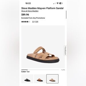 Steve Madden sandals